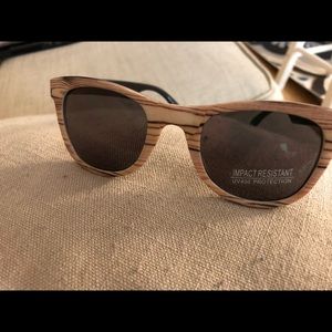 Baby/ toddler faux wood sunglasses